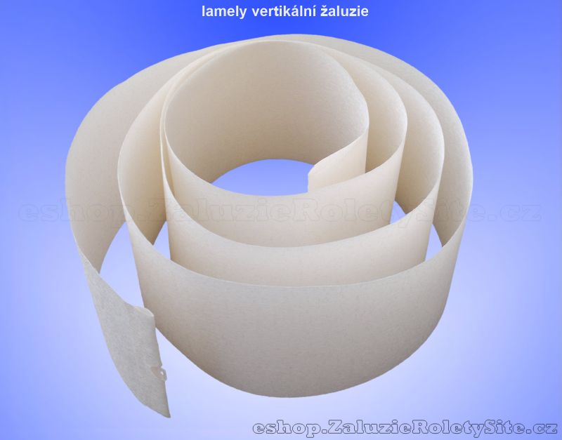 Lamely pro vertikální žaluzie Lamely pro vertikální žaluzie